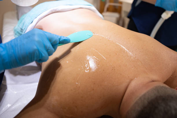 kenchie back waxing