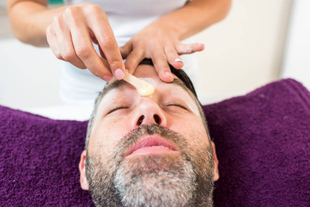 kenchie full face waxing of gents